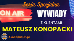 Mateusz Konopacki Wywiad w ramach Akademia Skutecznego Sprzedawania